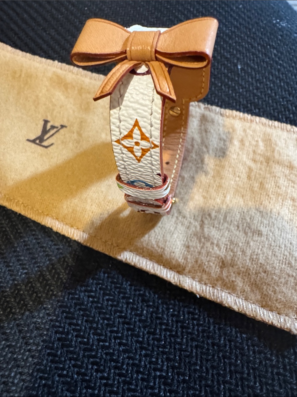 Louis Vuitton Monogram Bracelet Porte Adress Bracelet - Picture 2 of 8